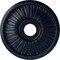 Ekena Millwork Berkshire Ceiling Medallion (Canopies up to 6 3/8"), 20 1/8"OD x 3 7/8"ID x 1 7/8"P, Midnight Dream CM20BE1MDF - alternate 1